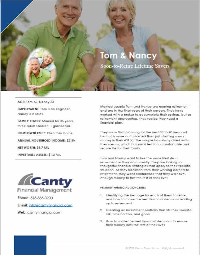 case study tom and nancy small